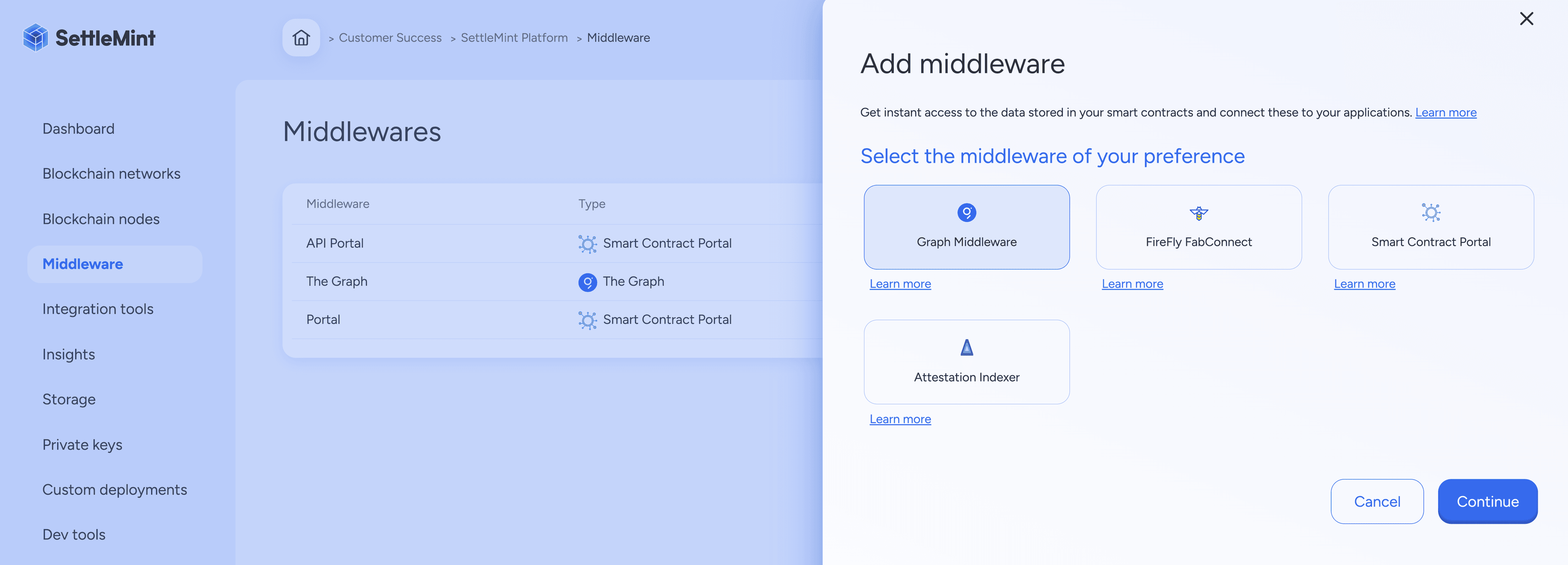 Add Graph Middleware