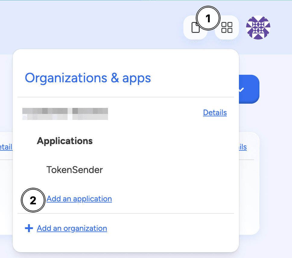 Create an Application