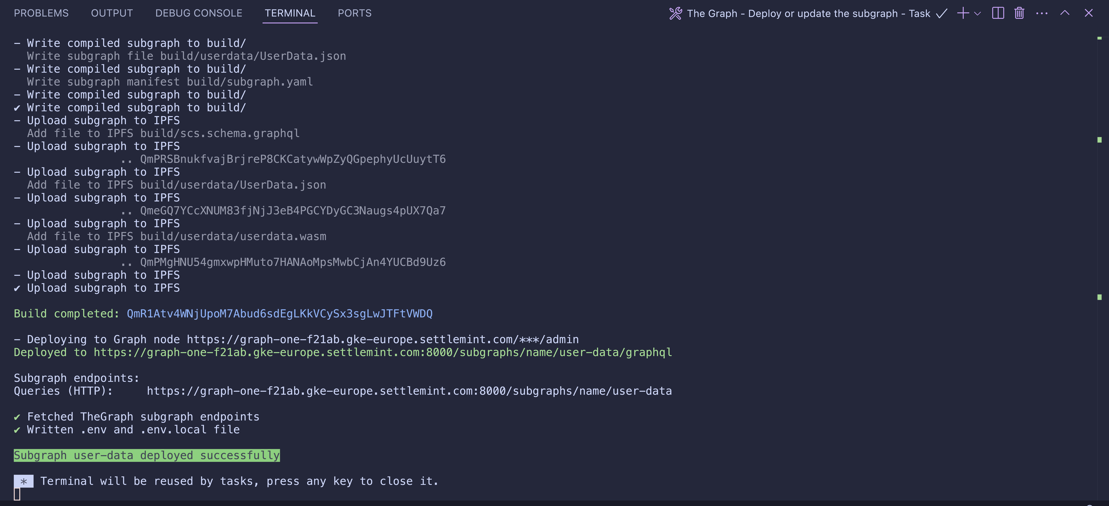 Graph Deploy