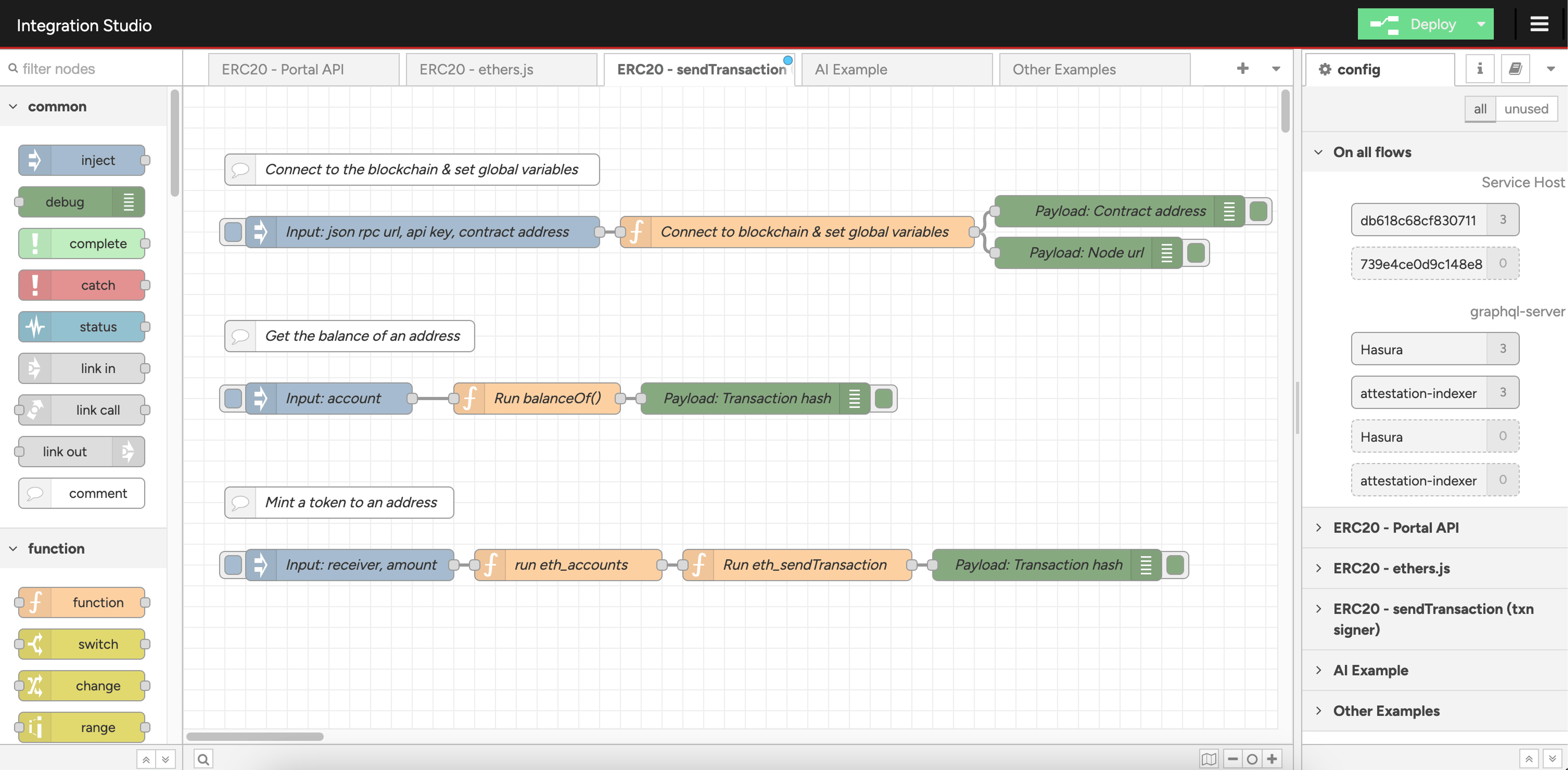 Integration Studio Flows